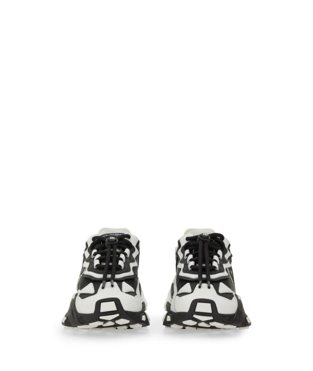 DOLCE&GABBANA Мульти текстильные низкие кроссовки / кеды, фото 5