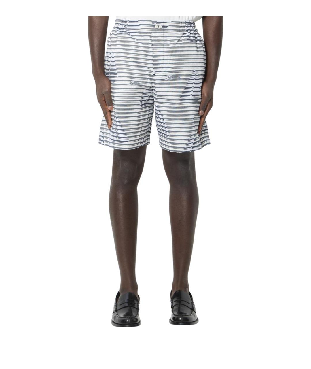 JACQUEMUS Мульти хлопковые шорты, фото 1