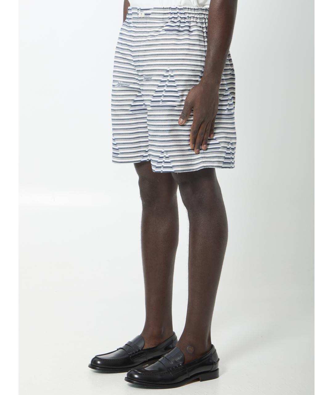 JACQUEMUS Мульти хлопковые шорты, фото 2