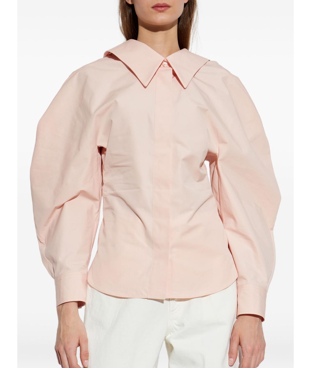 GIVENCHY Розовая хлопковая блузы, фото 3