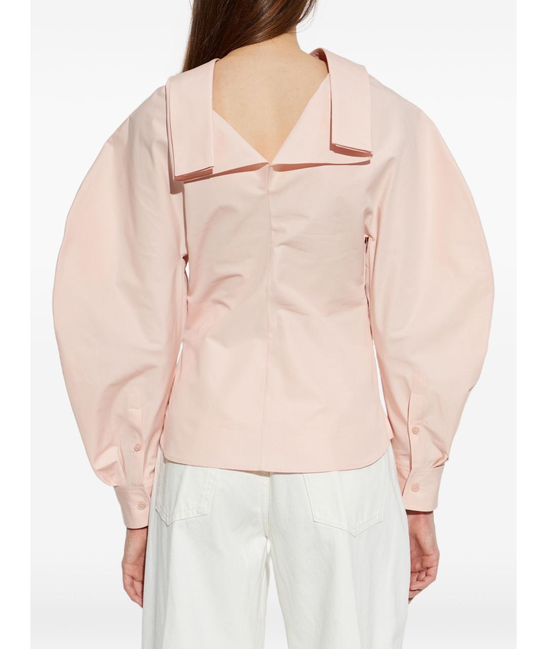 GIVENCHY Розовая хлопковая блузы, фото 4