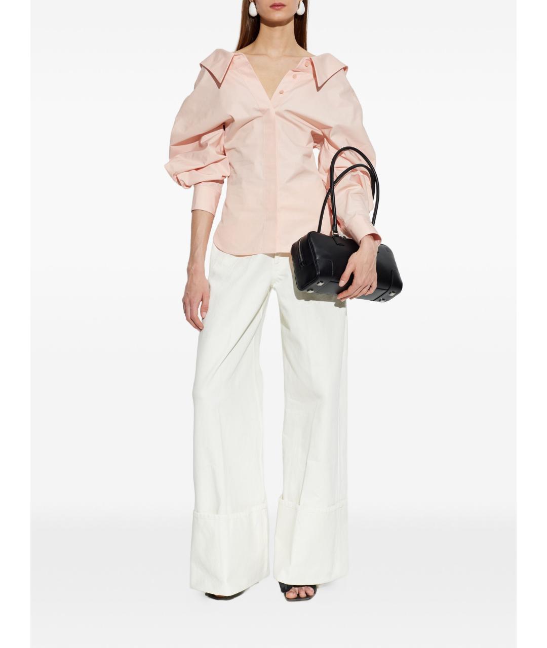 GIVENCHY Розовая хлопковая блузы, фото 2