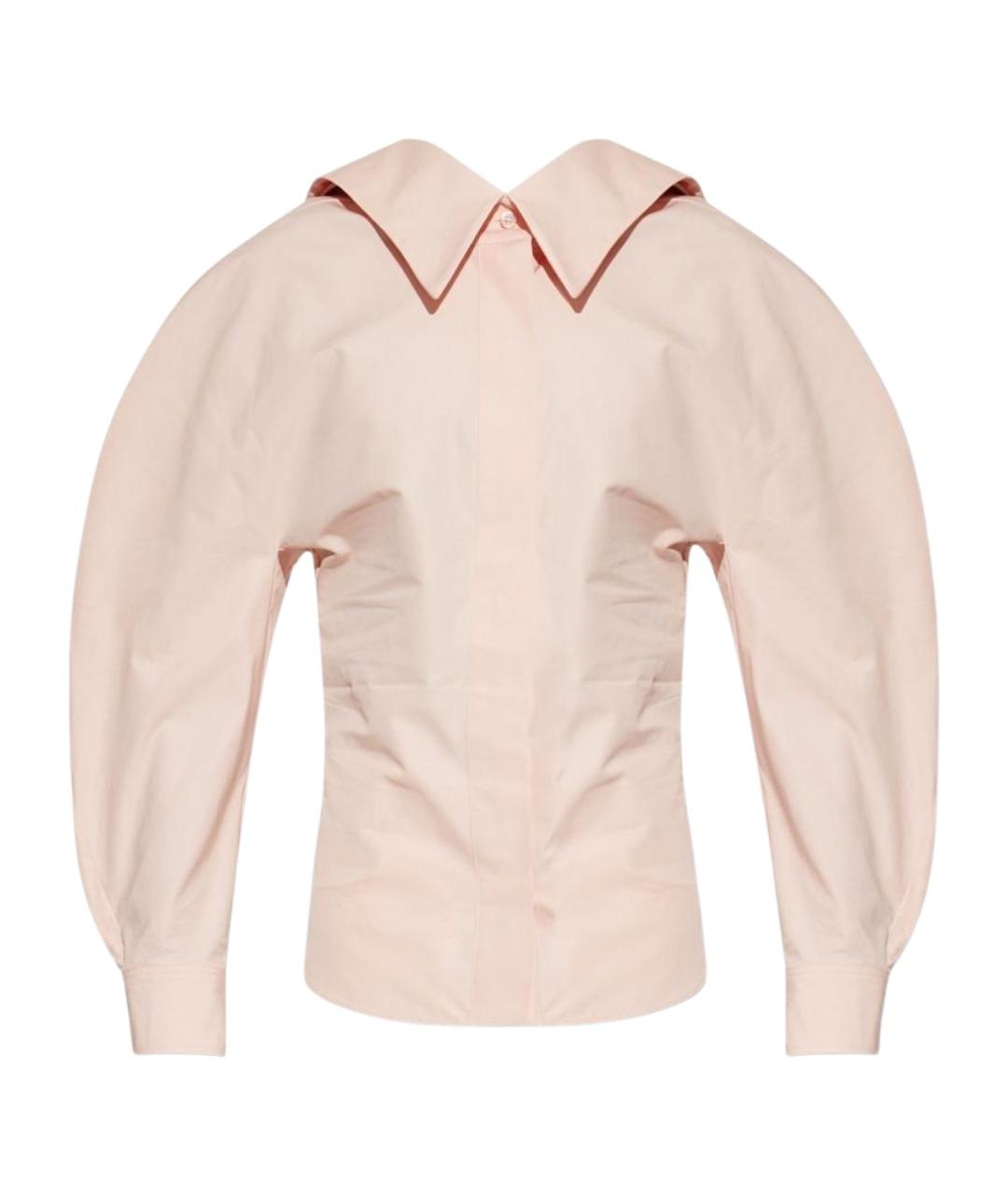 GIVENCHY Розовая хлопковая блузы, фото 1