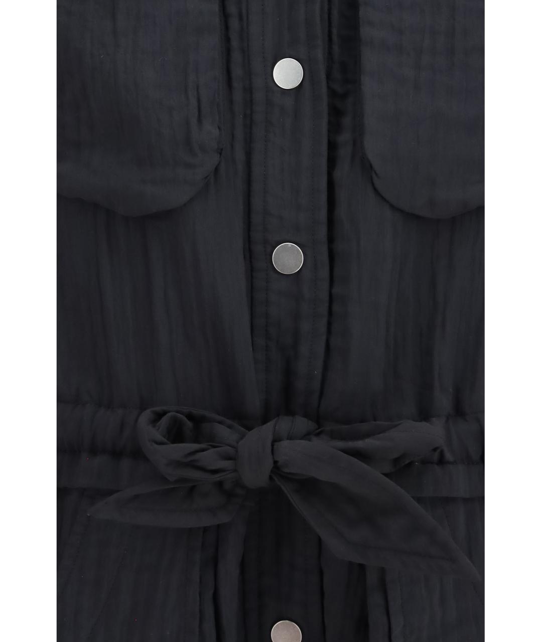 ISABEL MARANT ETOILE Черный синтетический комбинезон, фото 3