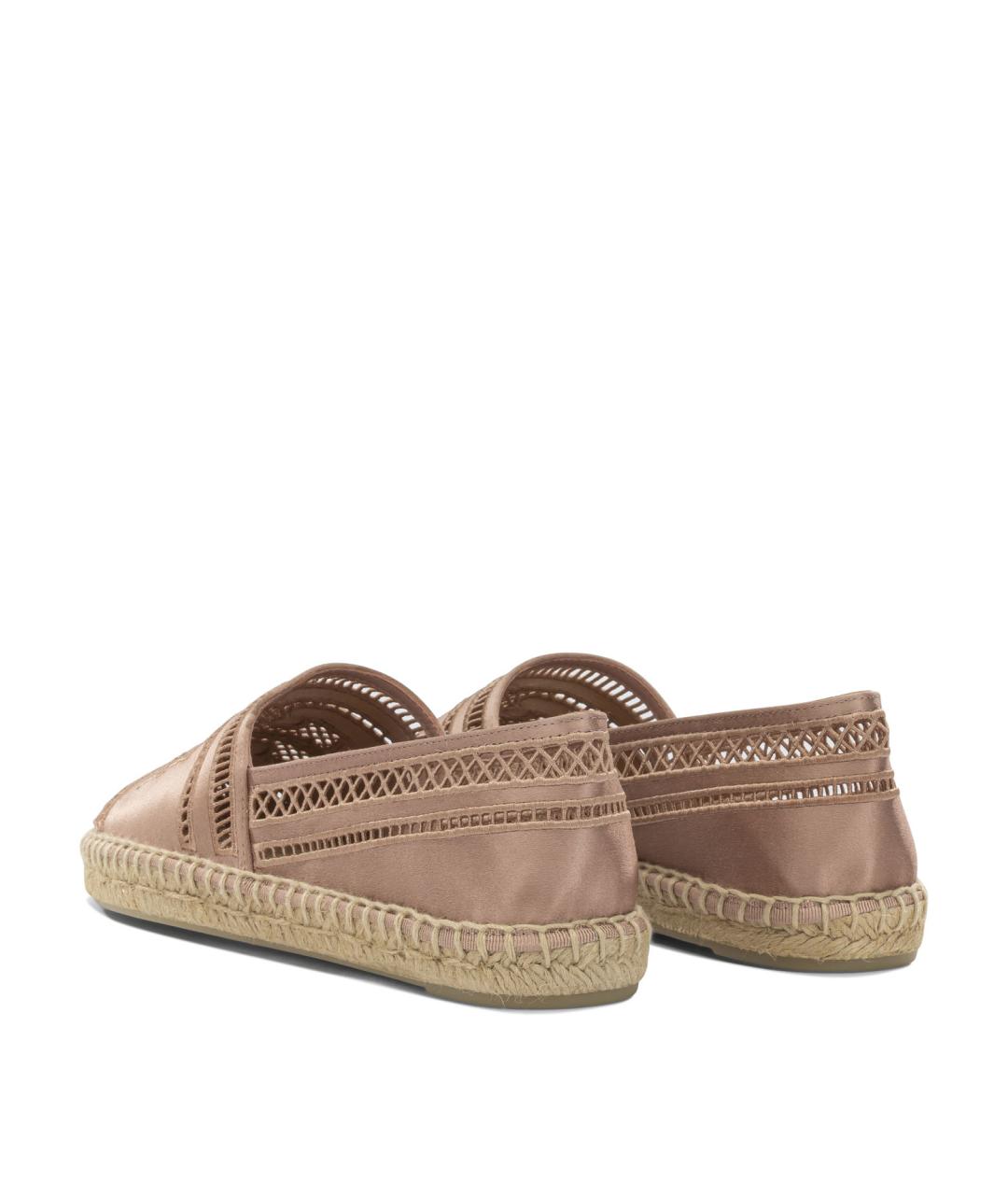 TORY BURCH Розовые текстильные эспадрильи, фото 4