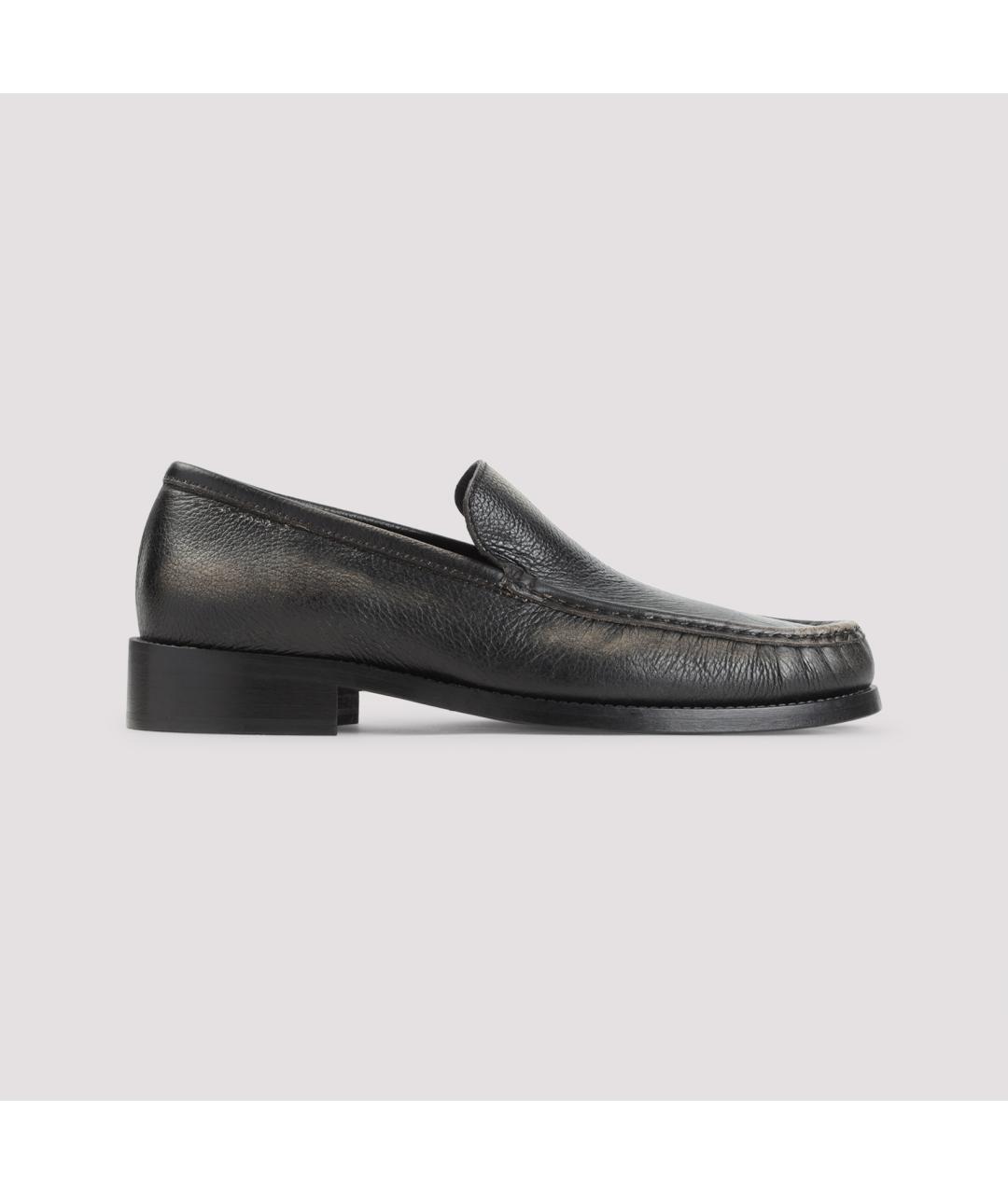 ACNE STUDIOS Черные кожаные лоферы, фото 2