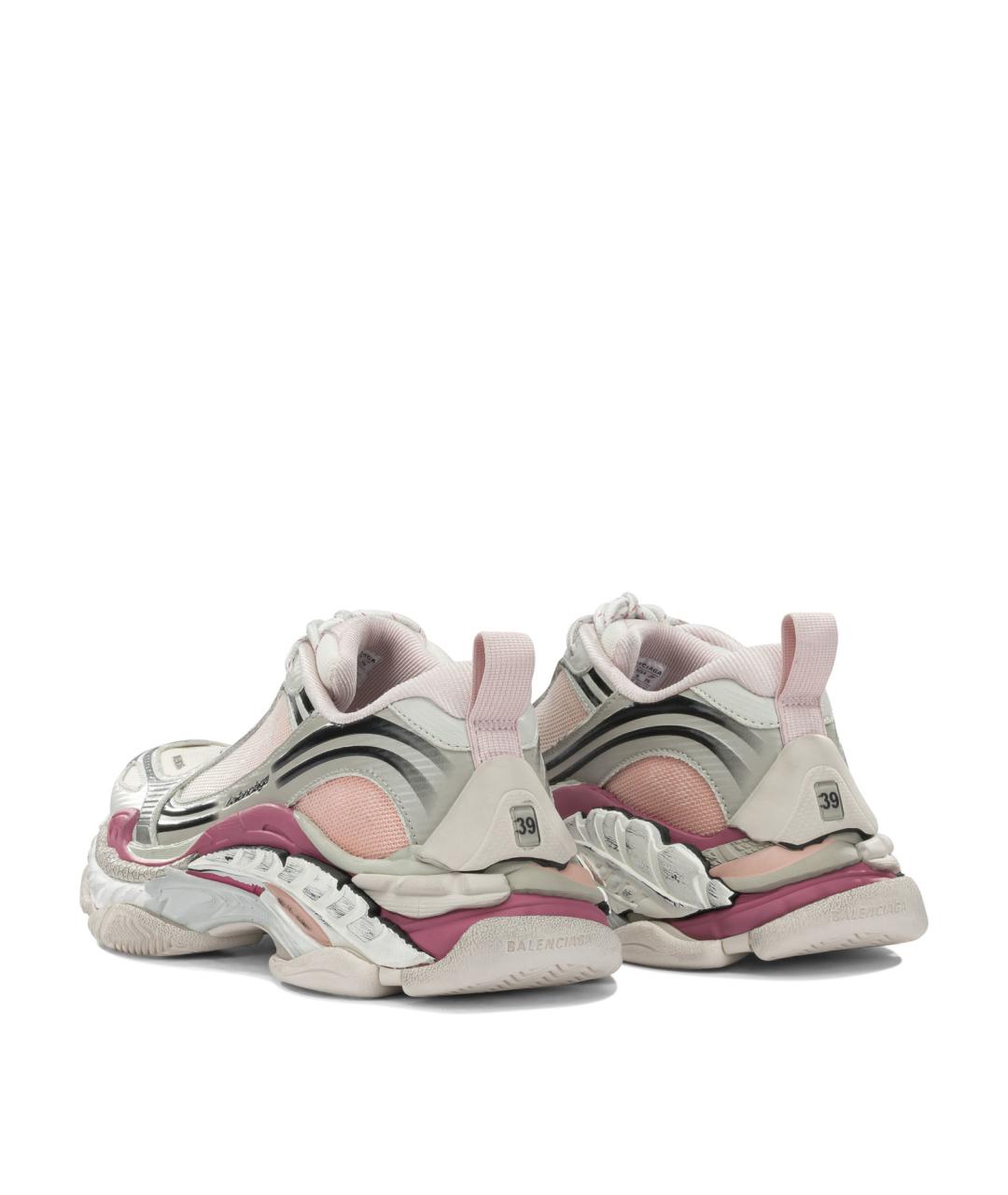 BALENCIAGA Розовые синтетические кроссовки, фото 4