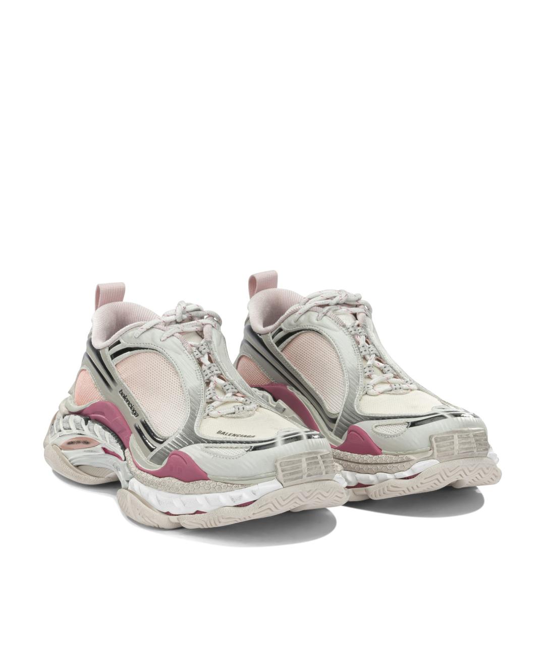 BALENCIAGA Розовые синтетические кроссовки, фото 2