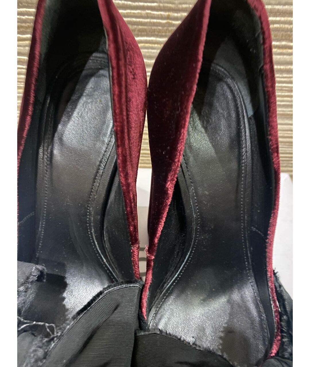 ALEKSANDER SIRADEKIAN Бордовые замшевые туфли, фото 5