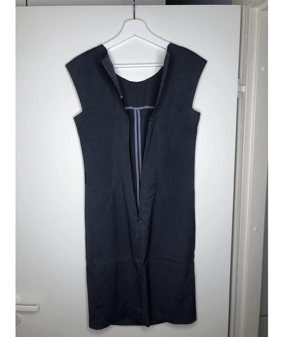 ARMANI JEANS Антрацитовое повседневное платье, фото 3