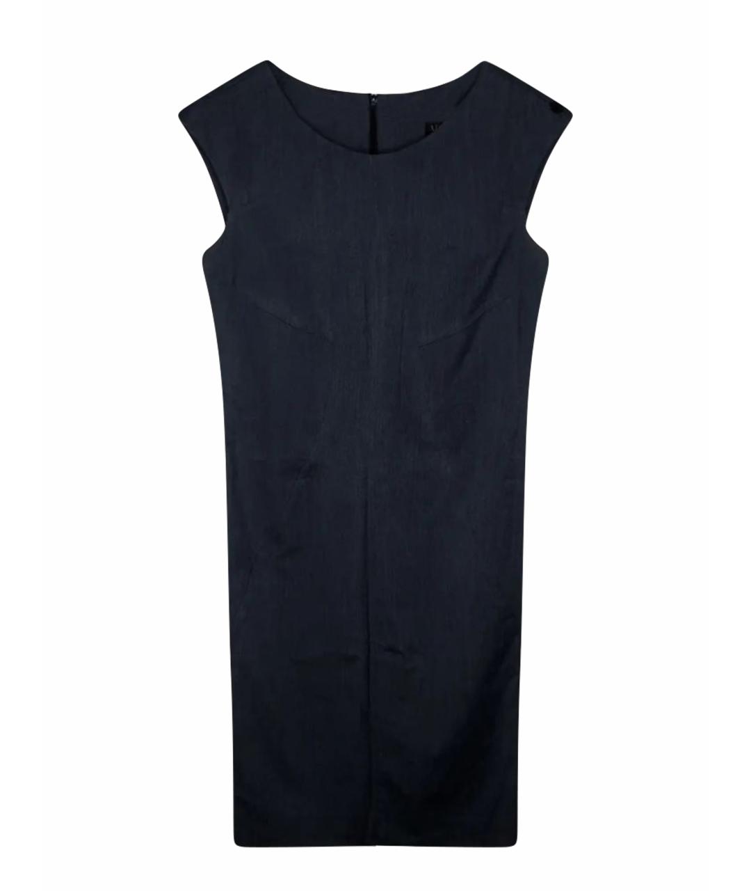 ARMANI JEANS Антрацитовое повседневное платье, фото 1