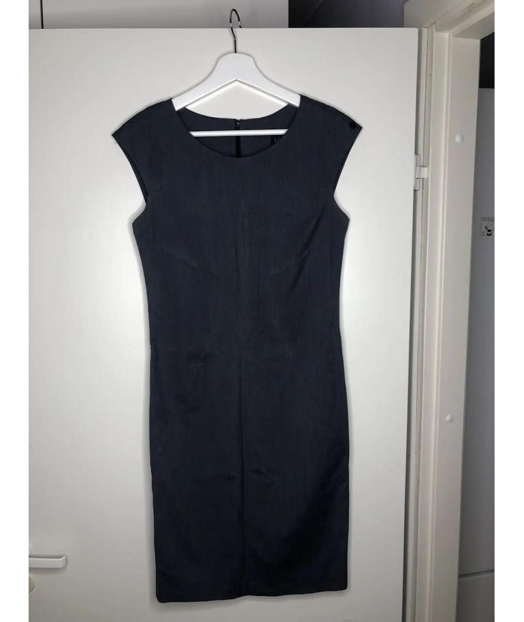 ARMANI JEANS Антрацитовое повседневное платье, фото 5
