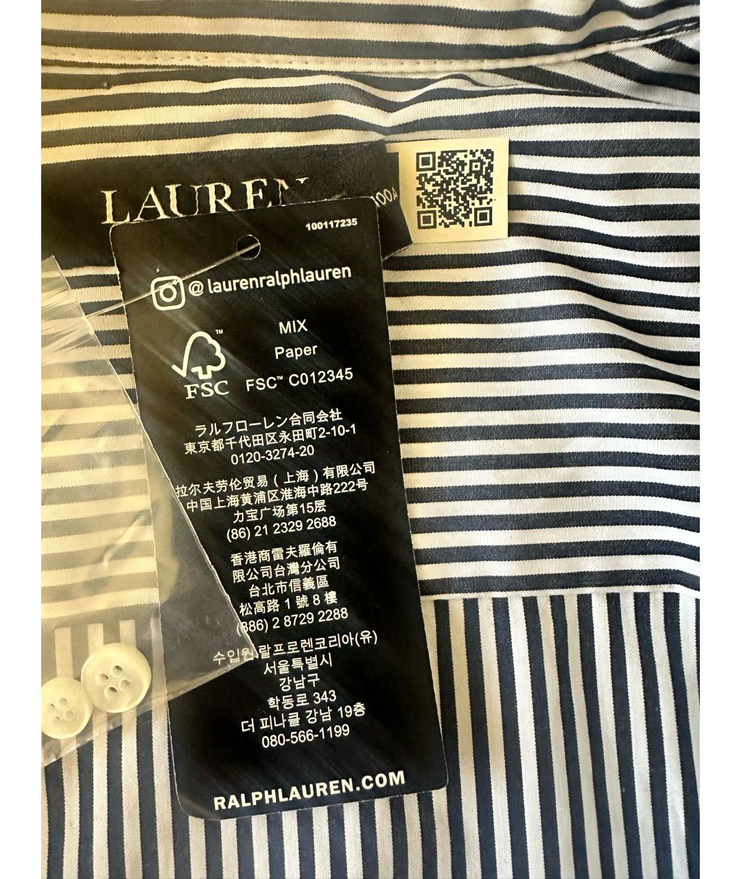 RALPH LAUREN Мульти хлопковые капри, фото 5