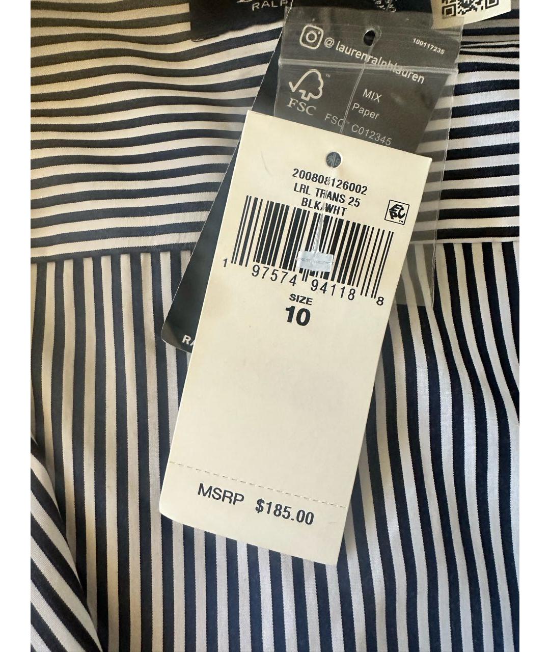 RALPH LAUREN Мульти хлопковые капри, фото 4