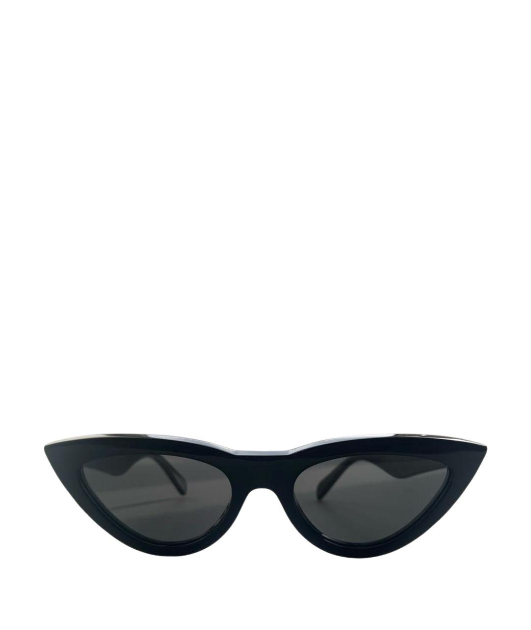 CELINE Черные пластиковые солнцезащитные очки, фото 1