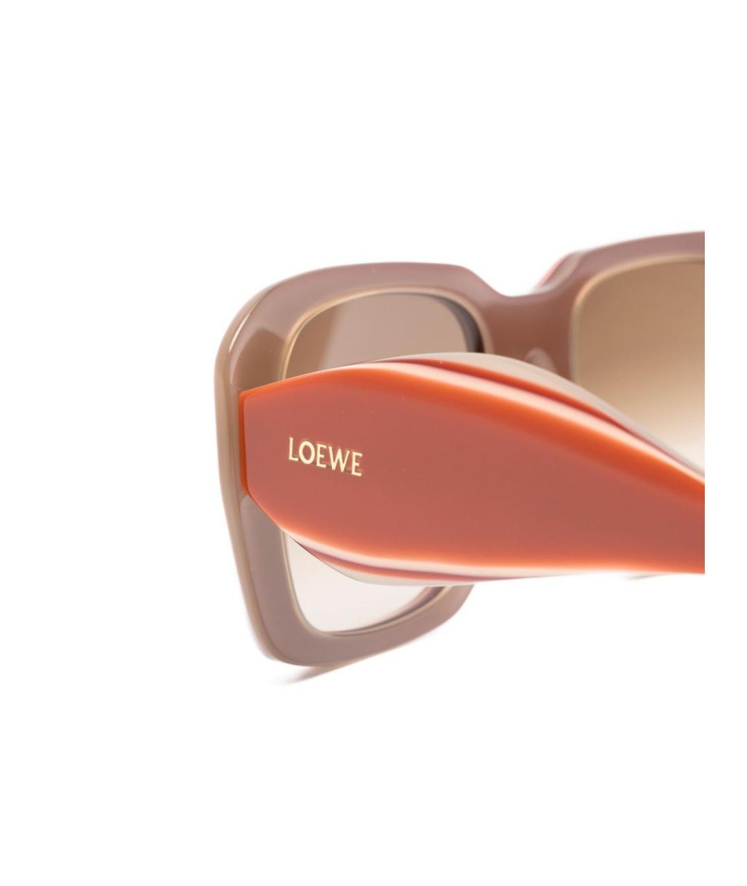 LOEWE Красные солнцезащитные очки, фото 2
