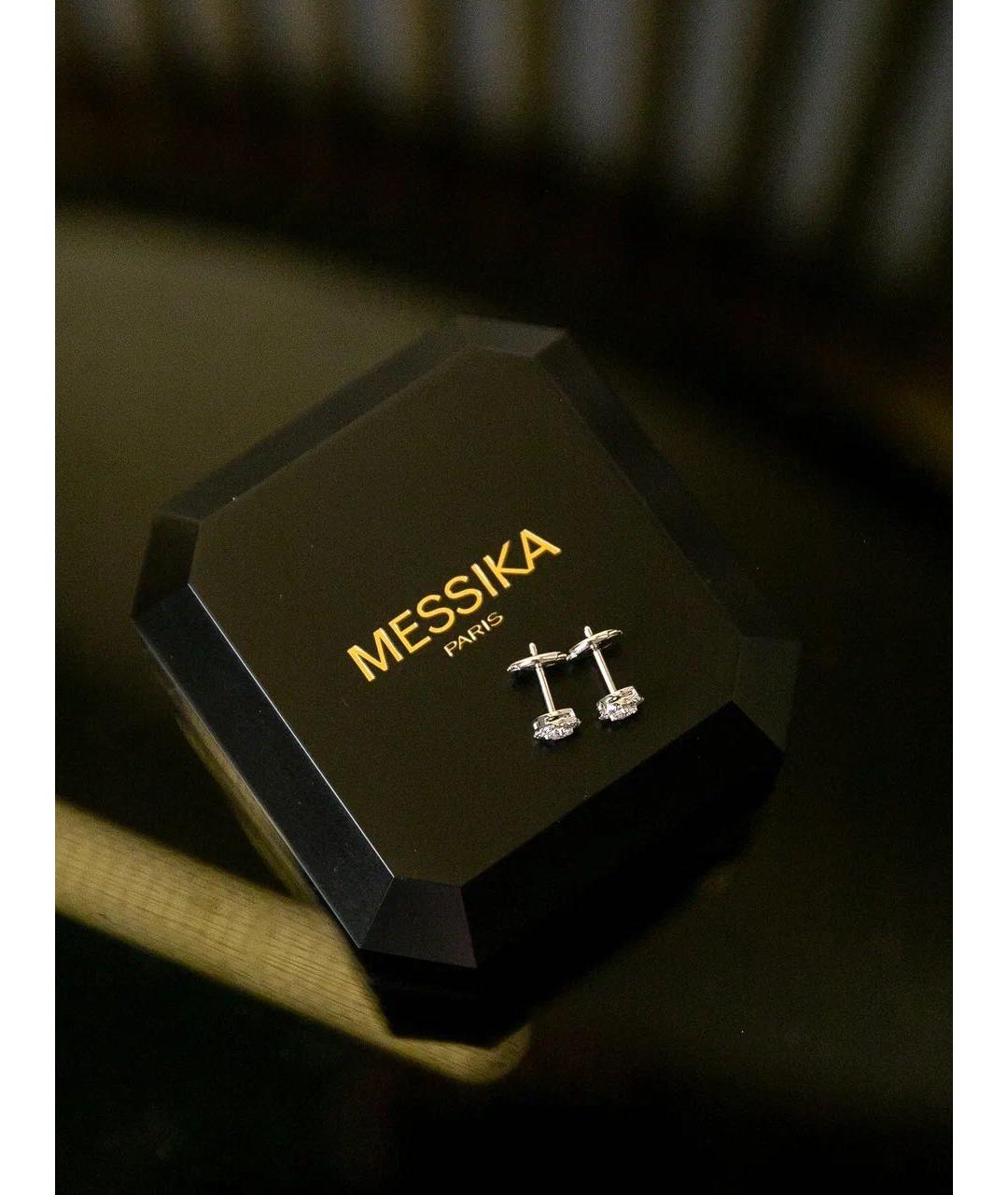 MESSIKA Белые серьги из белого золота, фото 8