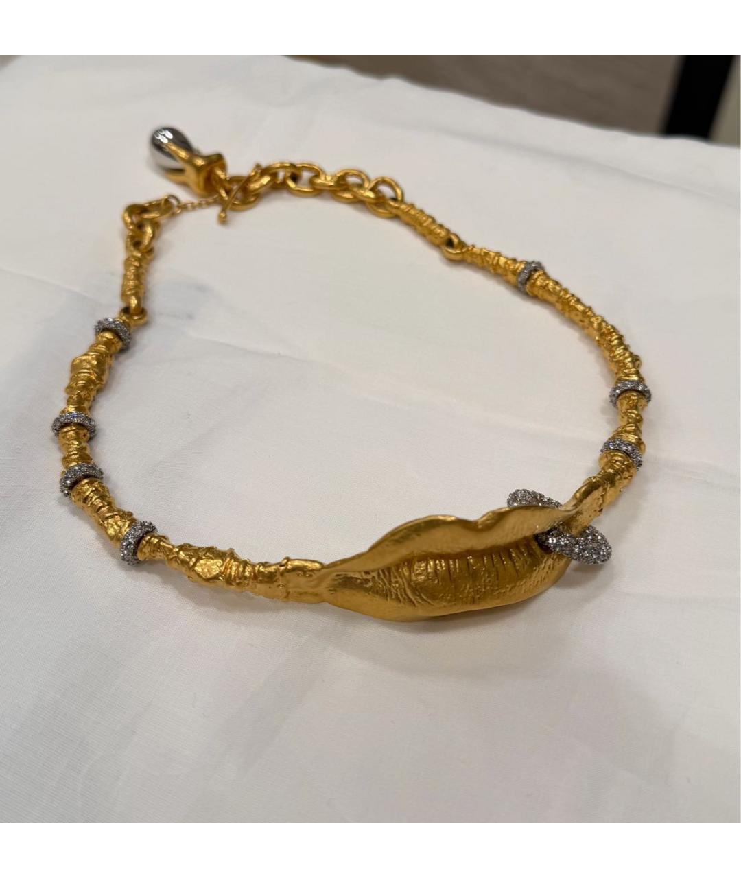SCHIAPARELLI Золотое колье, фото 5