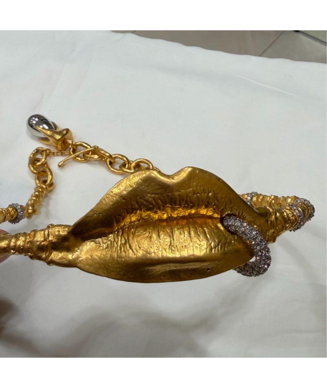 SCHIAPARELLI Золотое колье, фото 2
