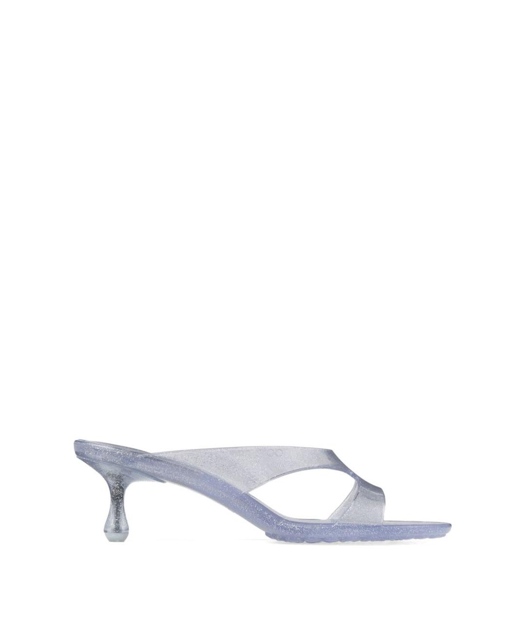 JIMMY CHOO Серебряные сандалии, фото 1