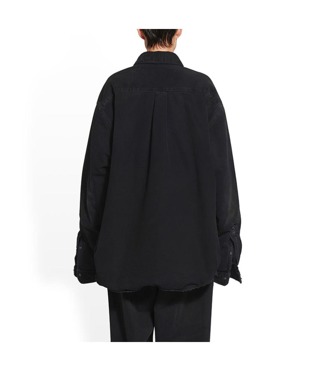 BALENCIAGA Черная куртка, фото 3