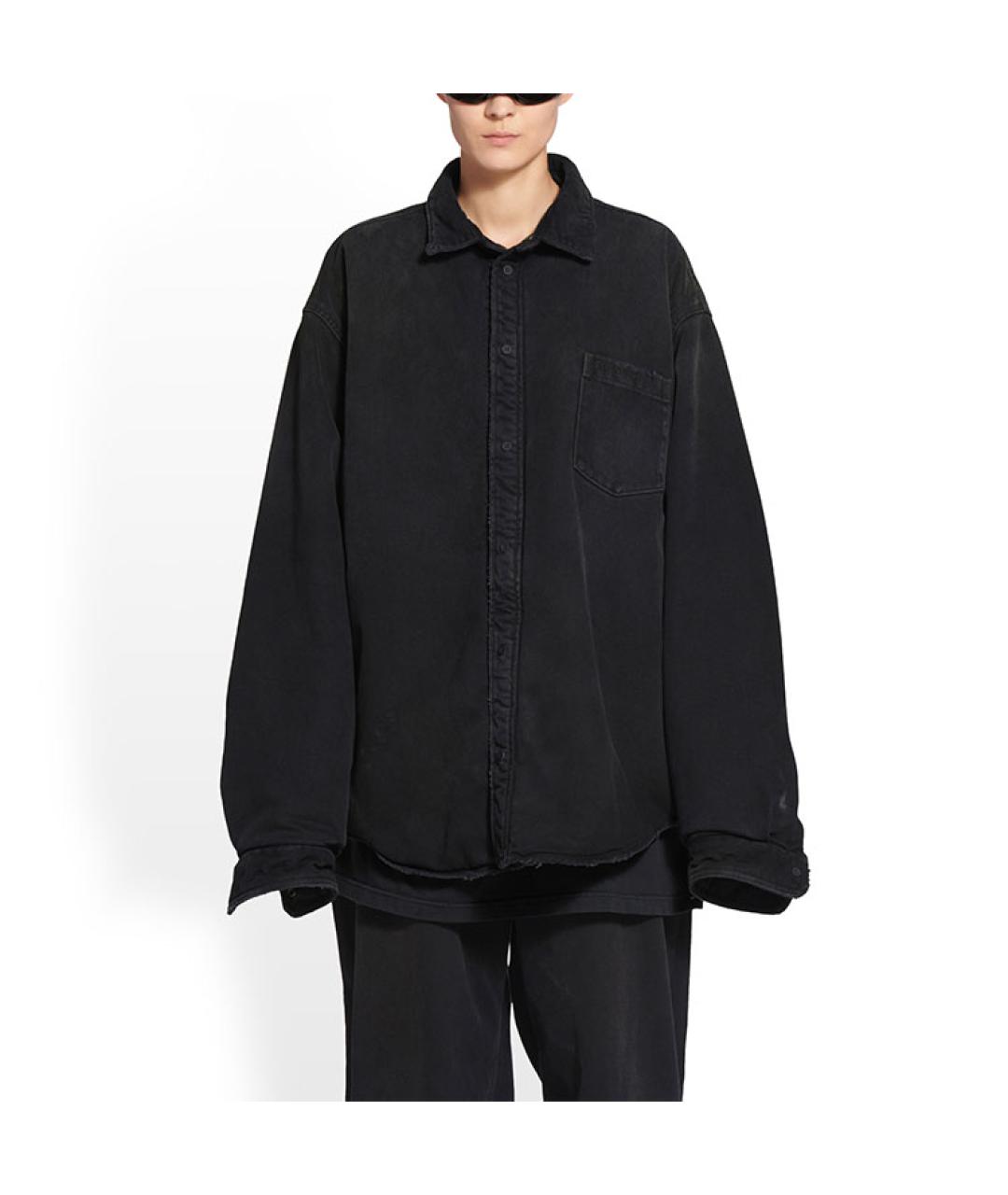 BALENCIAGA Черная куртка, фото 2