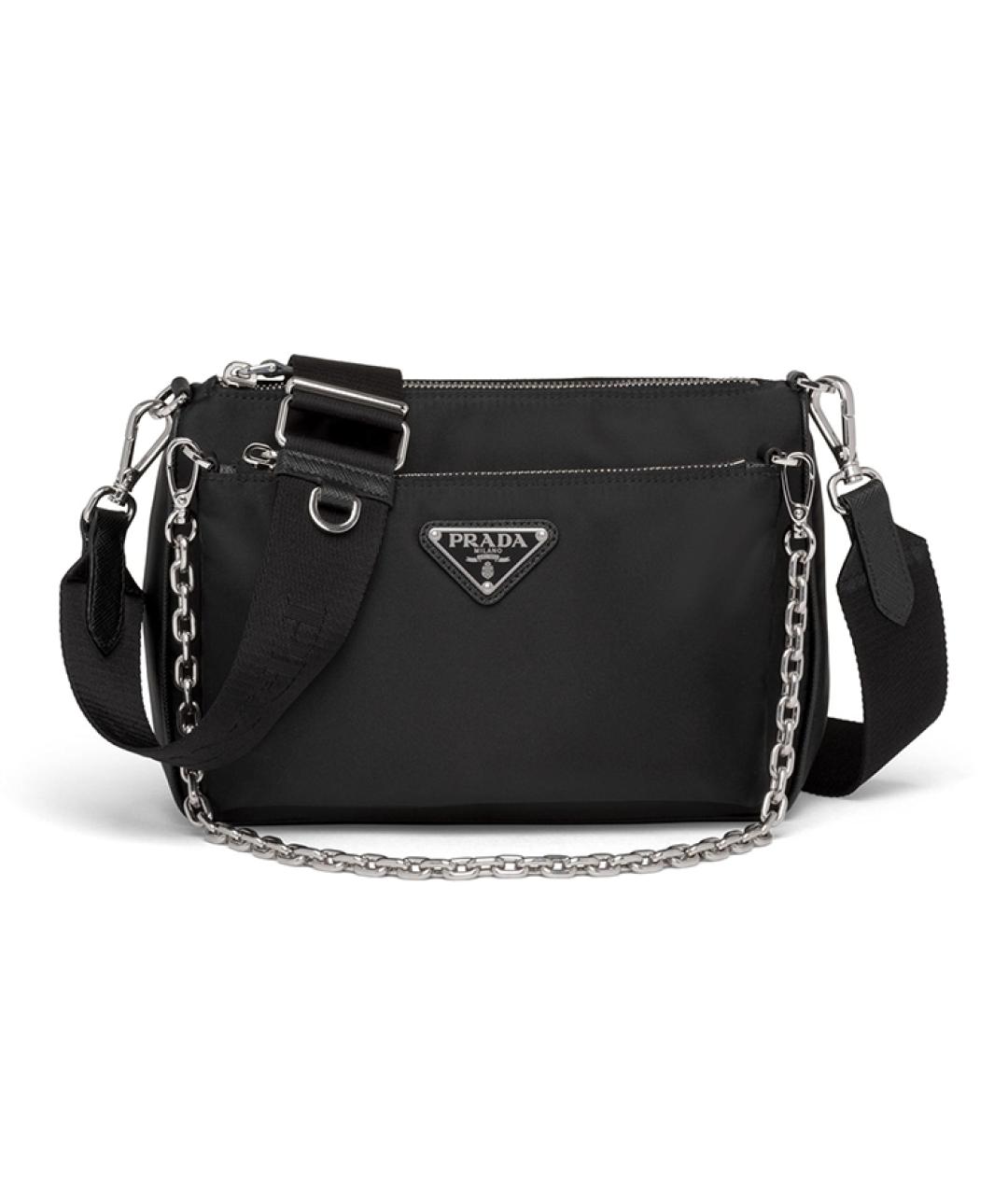 PRADA Черная сумка на плечо, фото 1