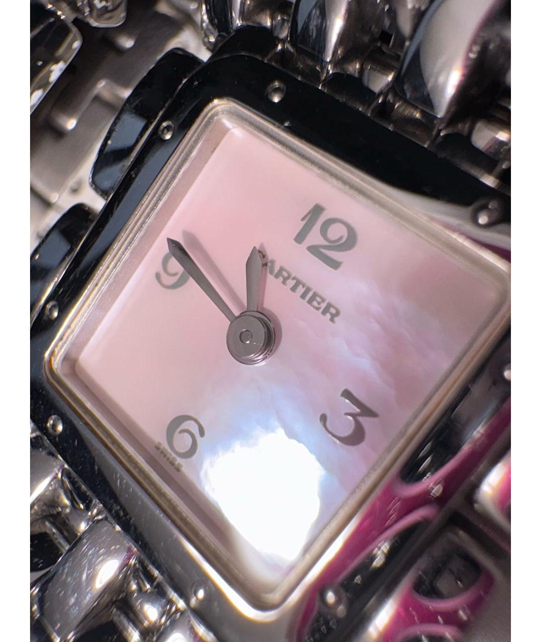 CARTIER Розовые часы, фото 7