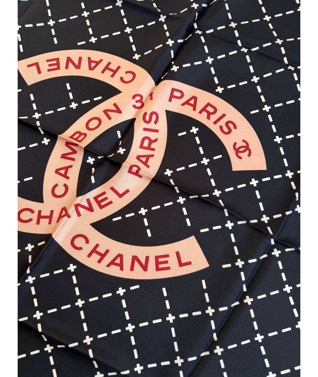 CHANEL Мульти шелковый платок, фото 5