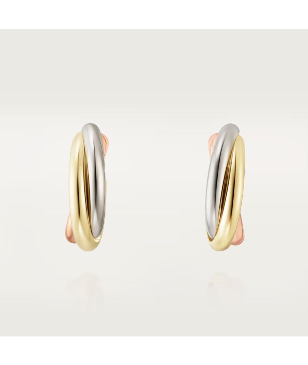 CARTIER Мульти серьги из желтого золота, фото 3