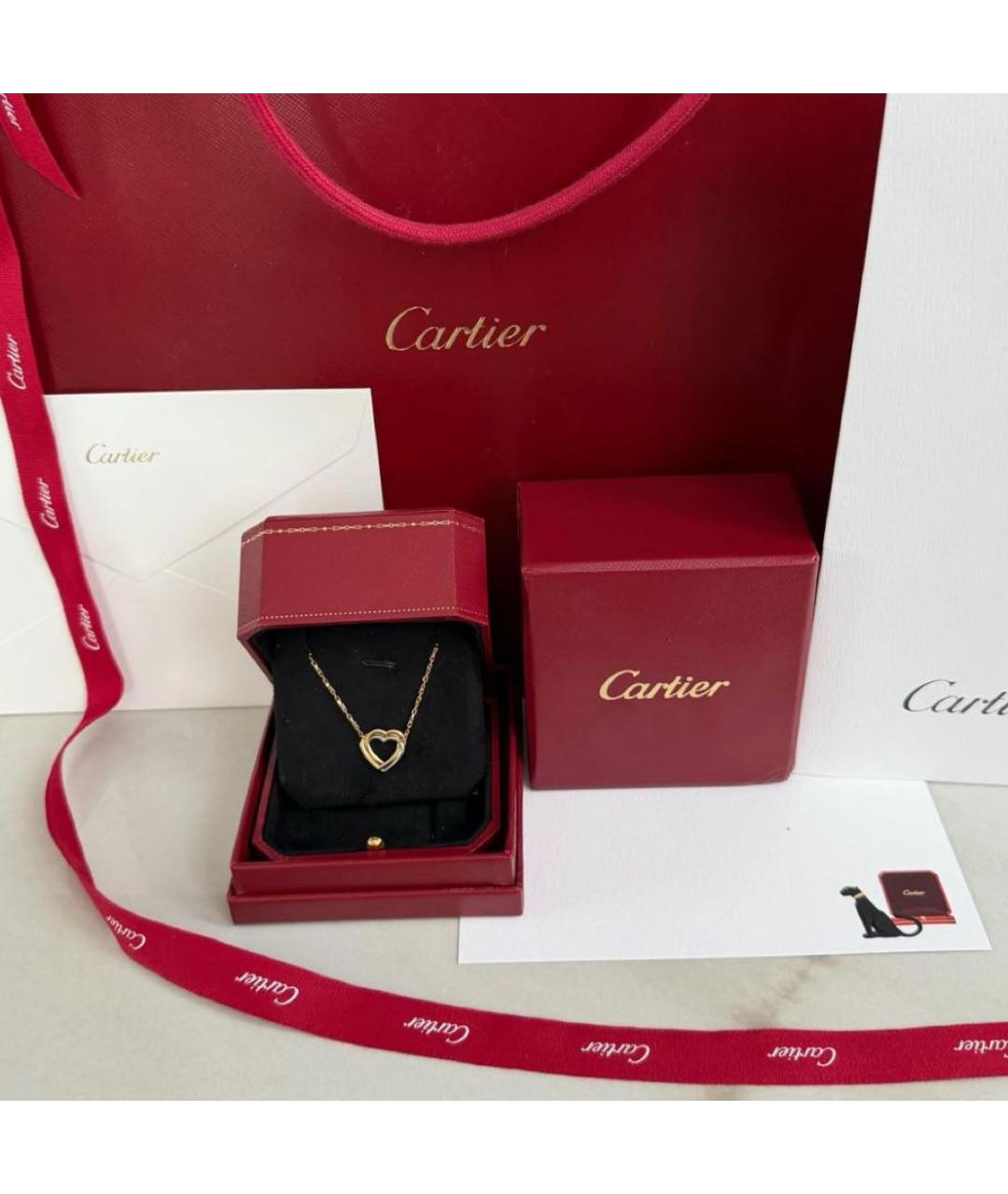CARTIER Золотое колье из желтого золота, фото 5