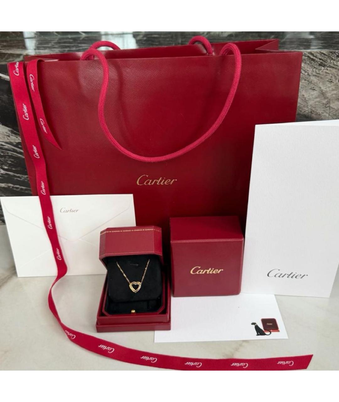 CARTIER Золотое колье из желтого золота, фото 3