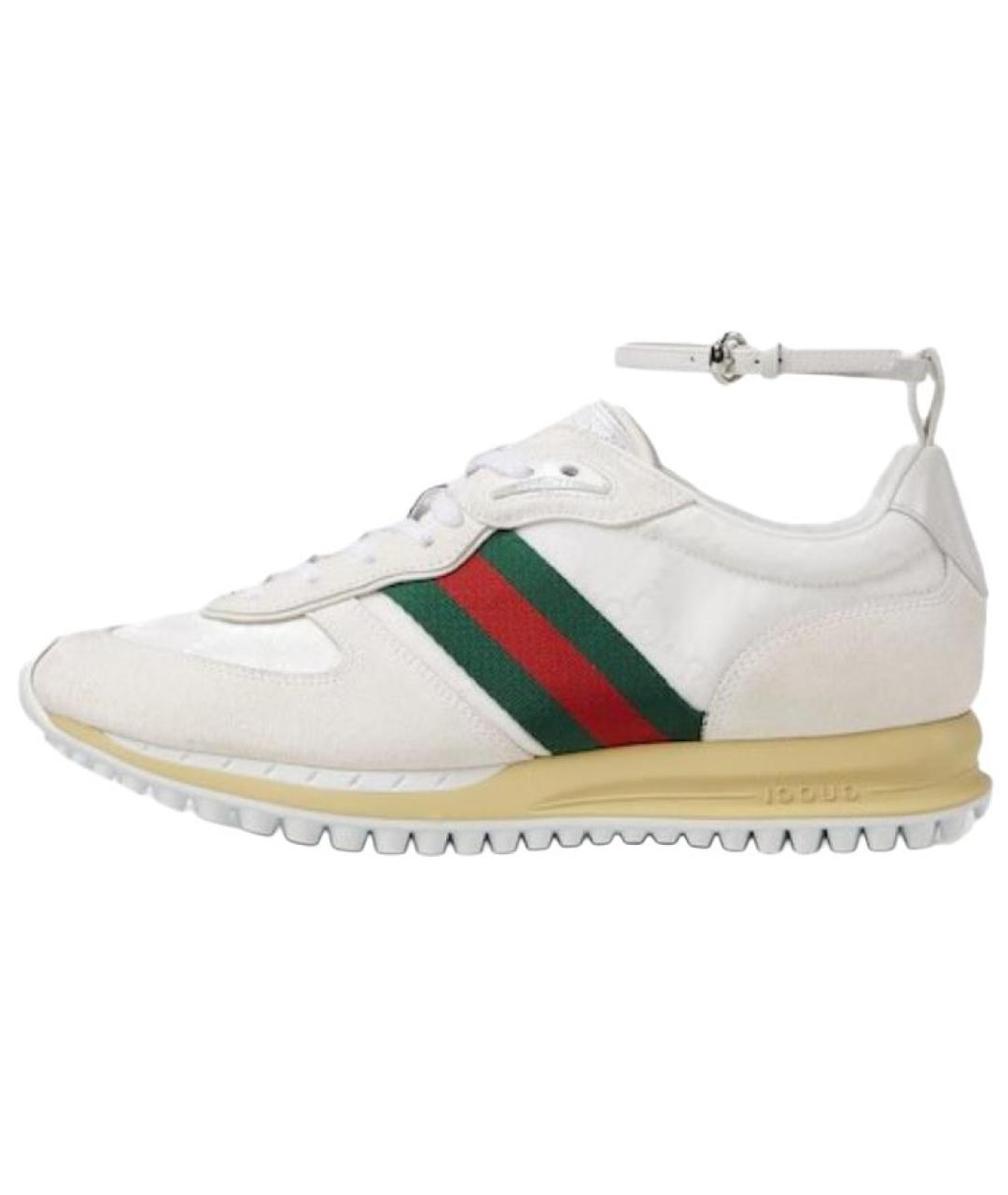GUCCI Белые кроссовки, фото 2