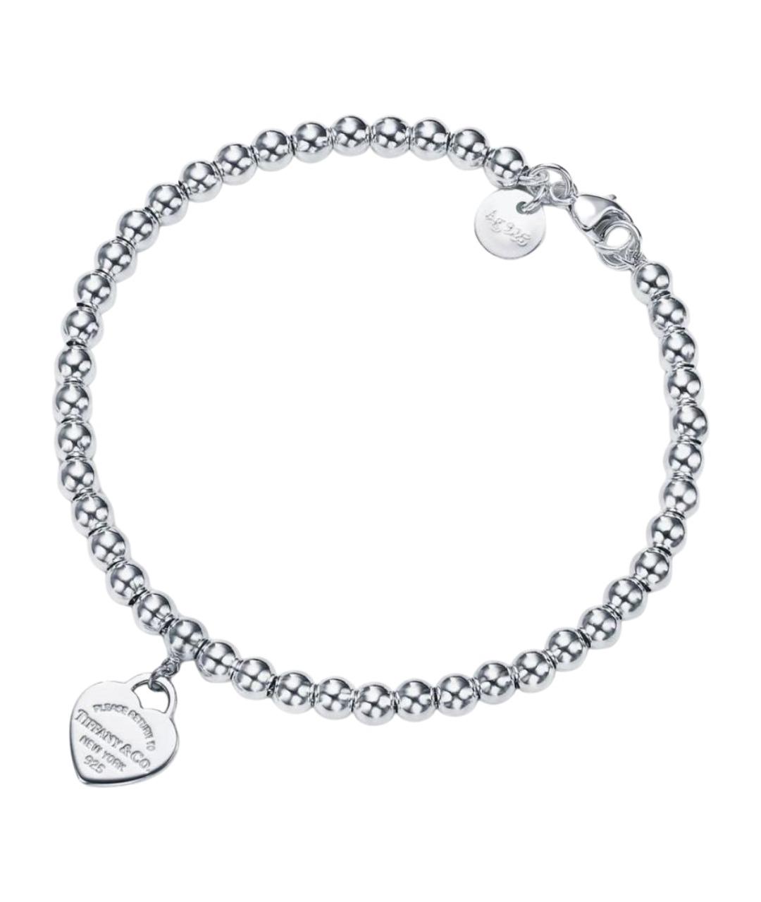 TIFFANY&CO Серебрянный серебряный браслет, фото 1