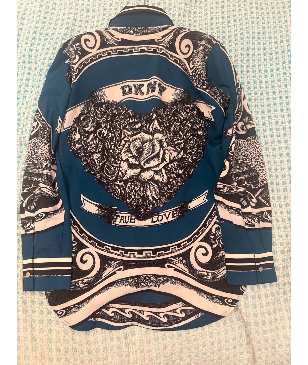 DKNY Мульти полиэстеровая блузы, фото 4