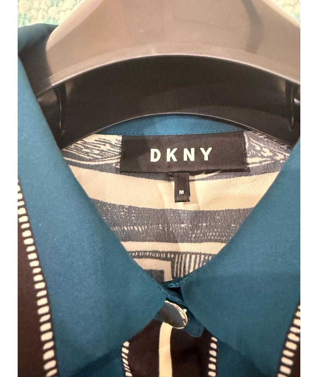 DKNY Мульти полиэстеровая блузы, фото 2