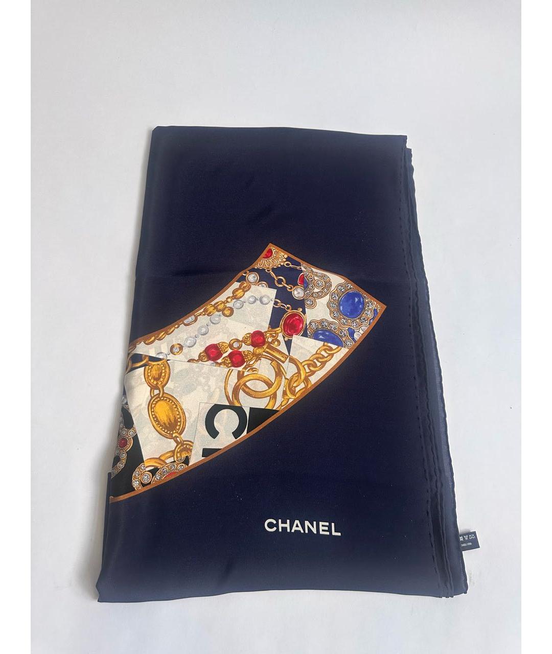 CHANEL Мульти шелковый платок, фото 8