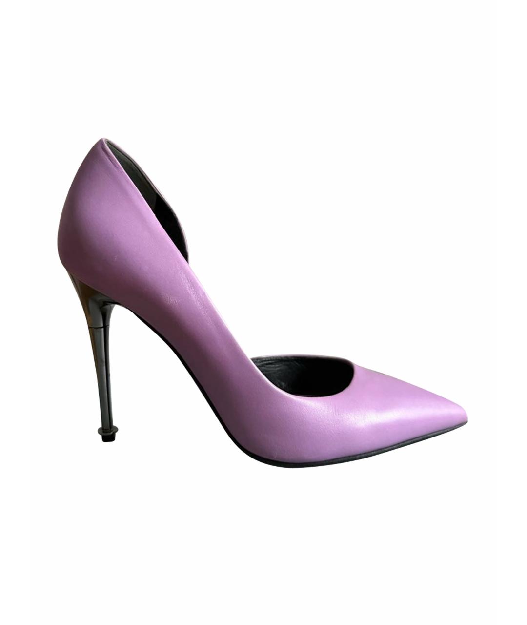 TOM FORD Фиолетовые кожаные туфли, фото 8