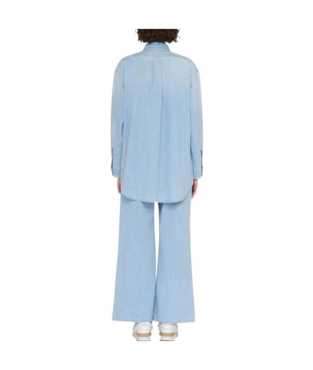 MIU MIU Синяя рубашка, фото 3