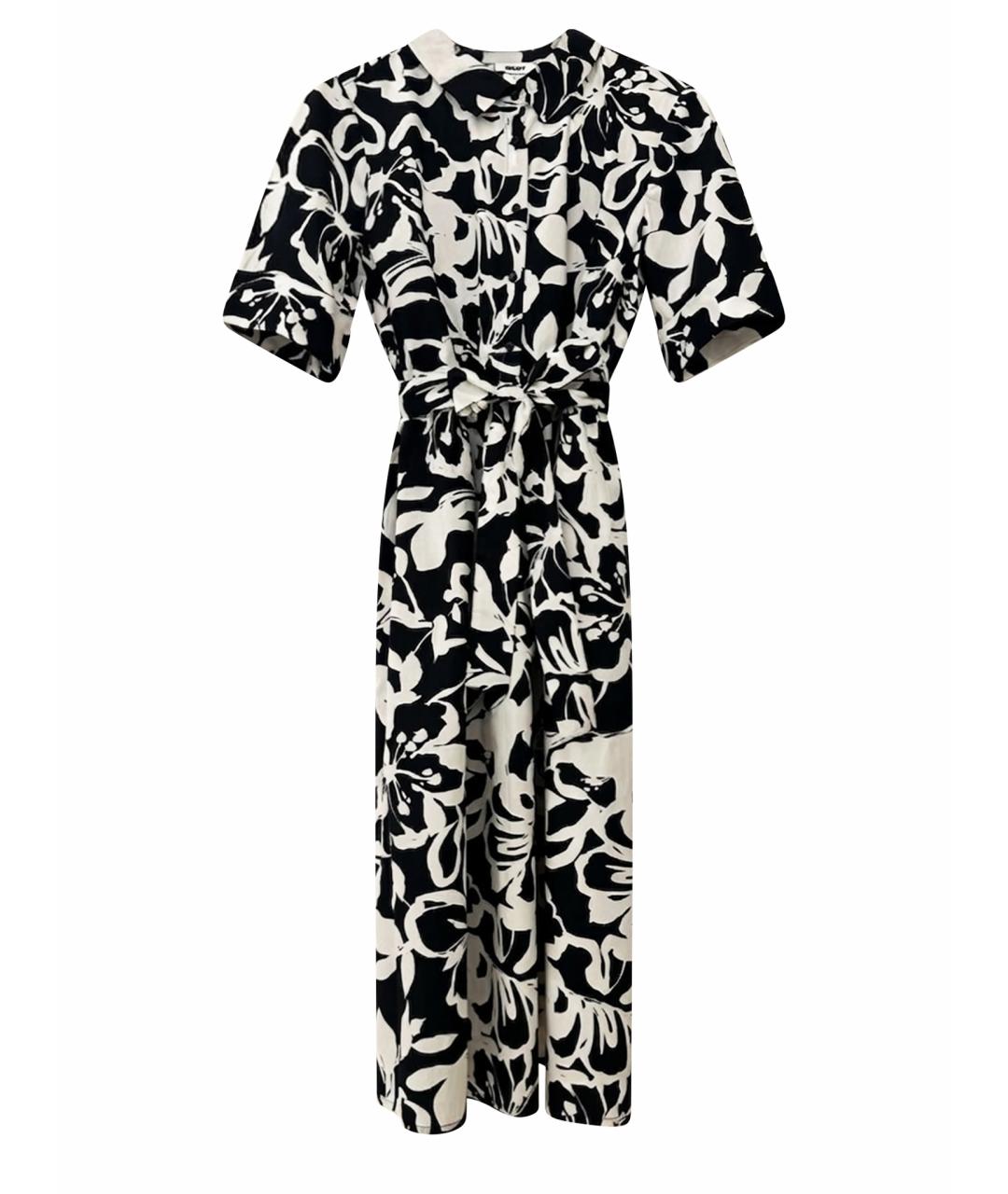 DKNY Мульти хлопковое повседневное платье, фото 1