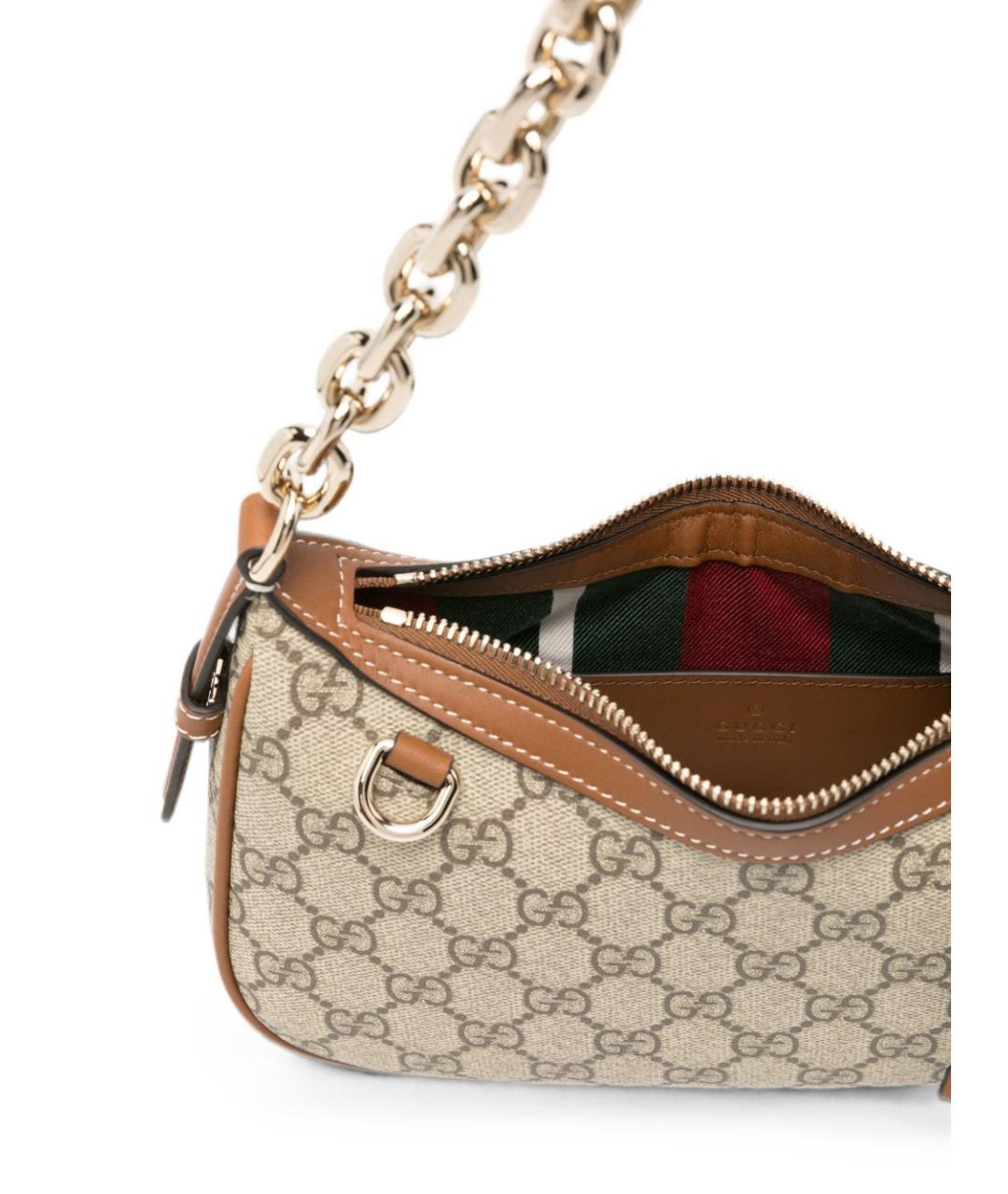 GUCCI Бежевая сумка через плечо, фото 4