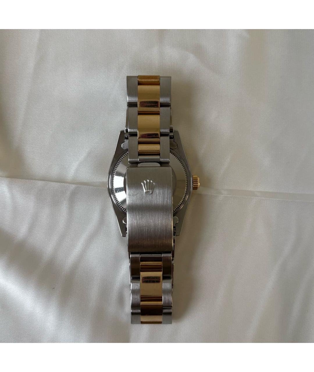 ROLEX Антрацитовые часы из желтого золота, фото 3