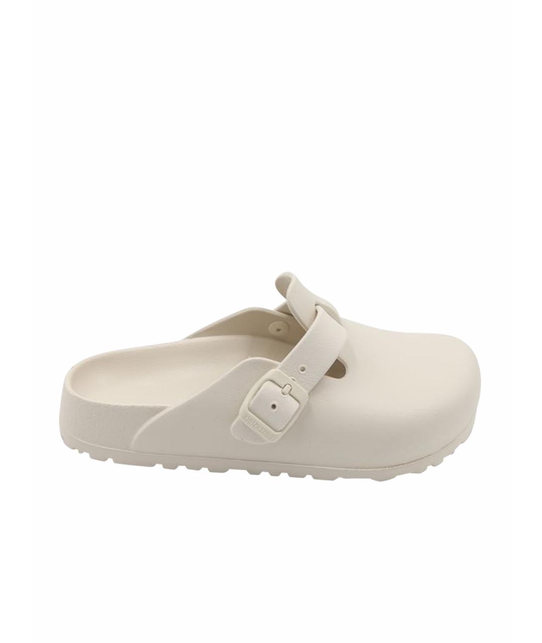 BIRKENSTOCK Белые резиновые сандалии, фото 1