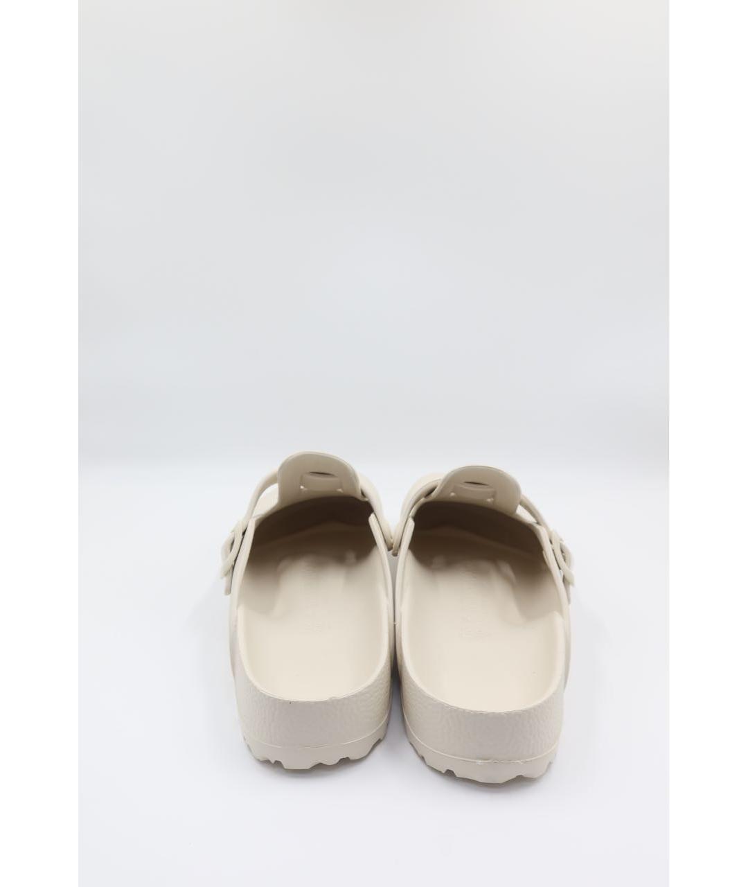 BIRKENSTOCK Белые резиновые сандалии, фото 4