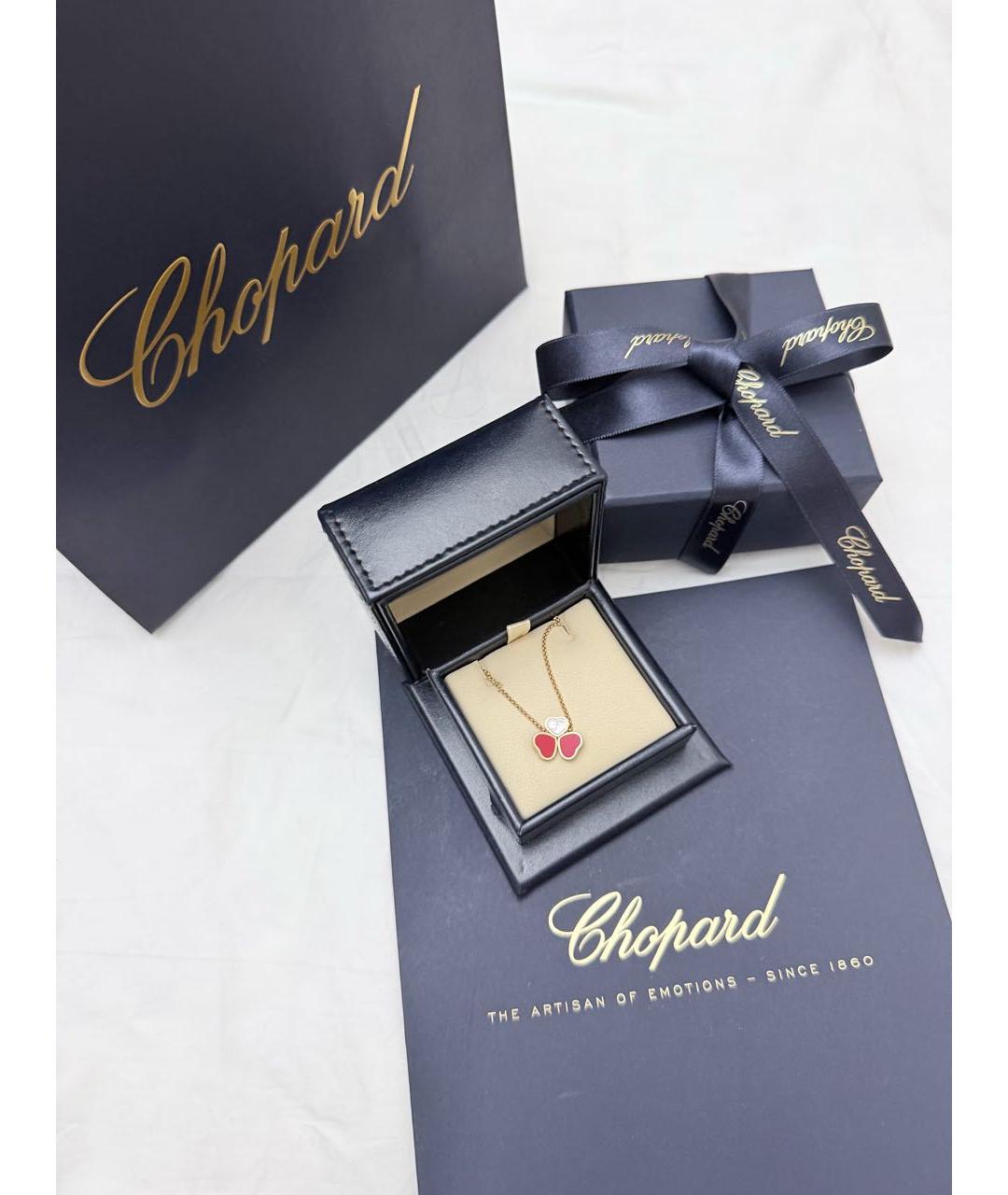 CHOPARD Розовое колье, фото 2