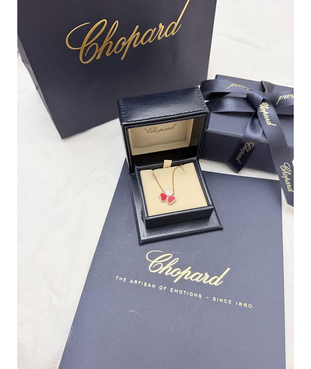 CHOPARD Розовое колье, фото 6