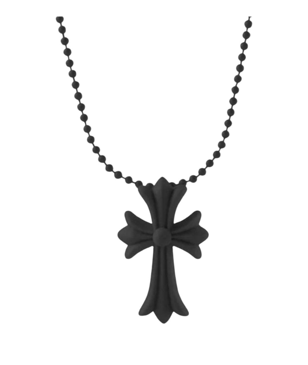 CHROME HEARTS Черная цепочка/подвеска, фото 1