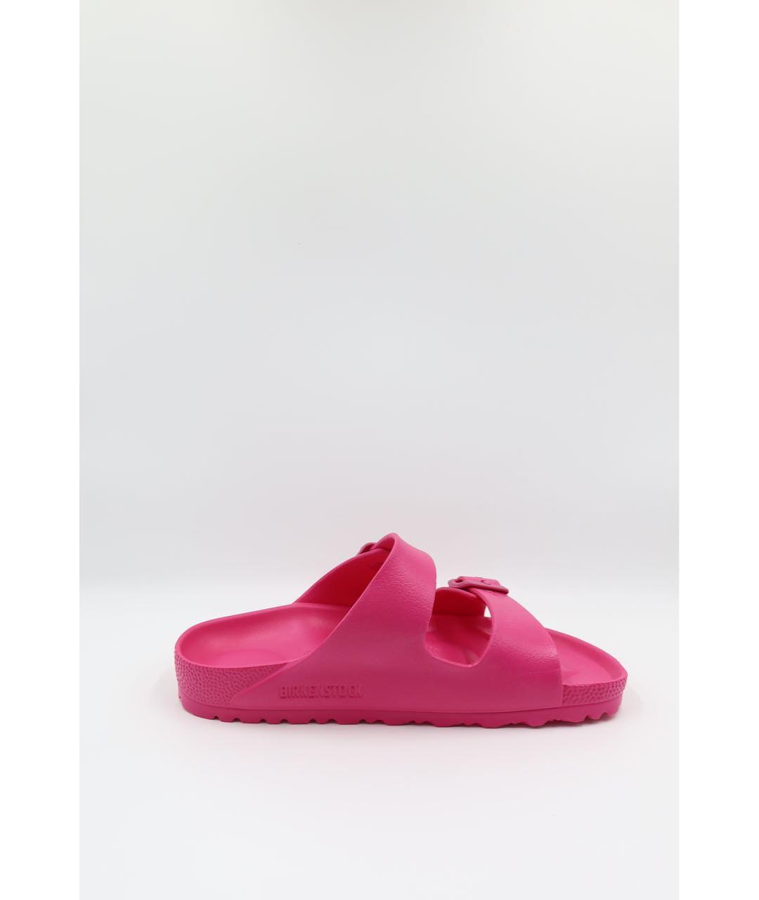 BIRKENSTOCK Фуксия резиновые сандалии, фото 3