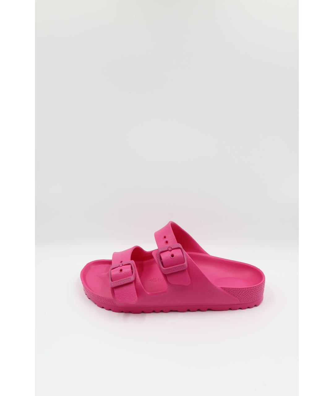 BIRKENSTOCK Фуксия резиновые сандалии, фото 6