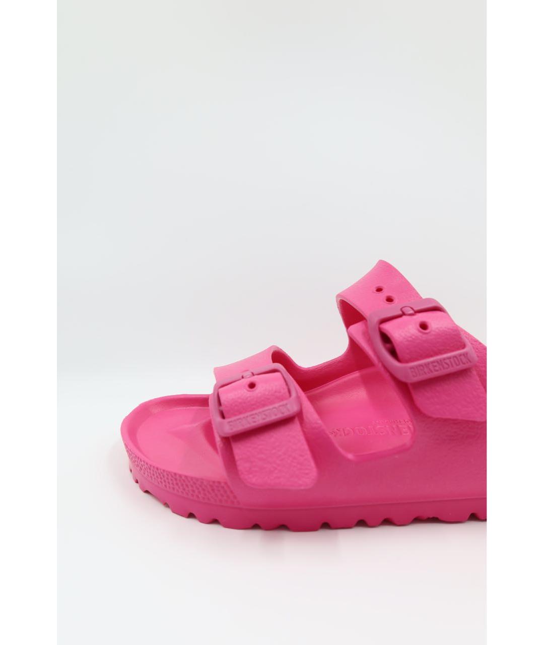 BIRKENSTOCK Фуксия резиновые сандалии, фото 2